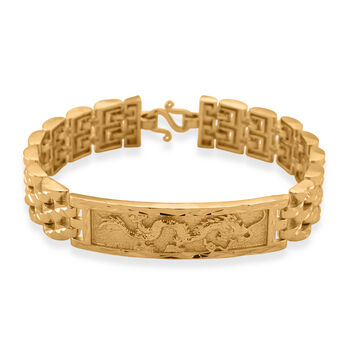 Drachen Armband, Nickelfreies Messing, ca. 19.75 cm ca. 36,50g