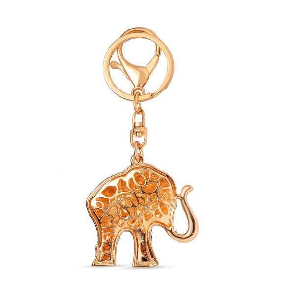 3 St&uuml;ck Dekorativer Schl&uuml;sselanh&auml;nger, Erdbeere, Elefant, Ballerina, mehrfarbig image number 8