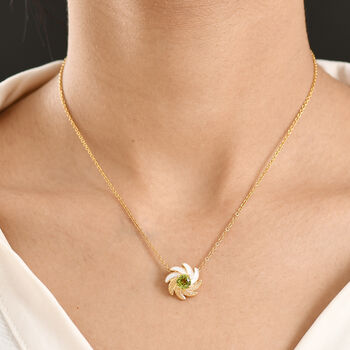 EVER TRUE Peridot Schmuckset ca. 50 cm ca. 0.91 ct