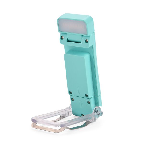 LED-Leselampe, 10,5x3,5cm, Türkisblau image number 4