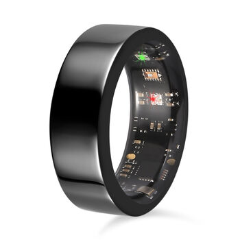 Soul Smart - V1 Smart Unisex Ring, G-Sensor, Herzfrequenzsensor, schwarz