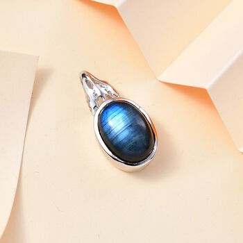 Labradorit Anh&auml;nger 950 Kupfer  ca. 7.03 ct