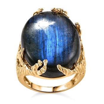 AAA Labradorit Ring - 31,49 ct.