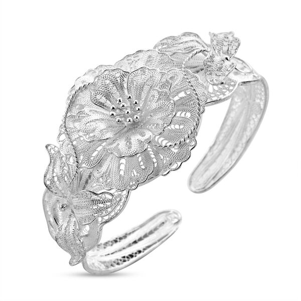 Royal Bali, 925 Silber Armreif, ca. 19 cm, ca. 21,41g image number 3