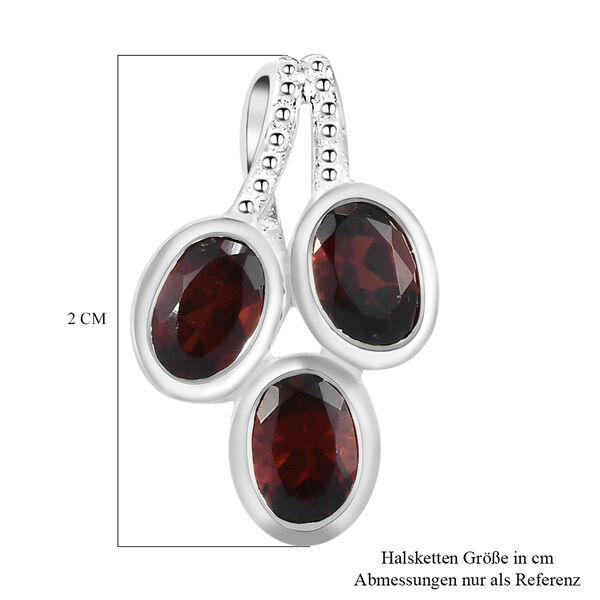 Roter Granat-Anh&auml;nger, 925 Silber ca. 1,69 ct image number 6