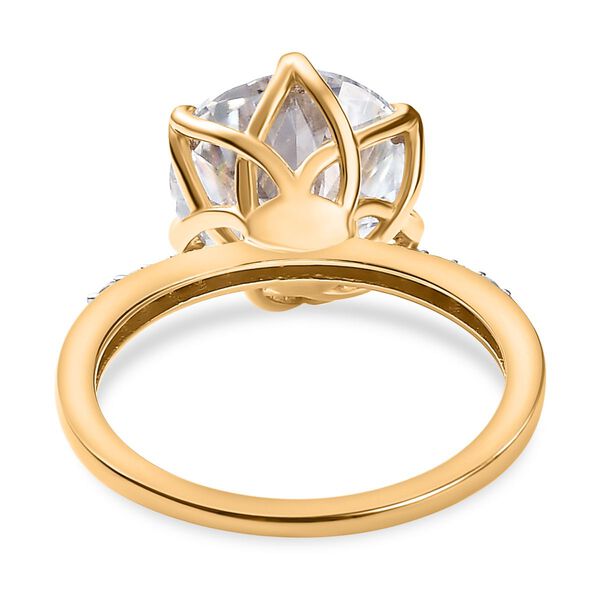 Moissanit Ring - 4,80 ct. image number 6