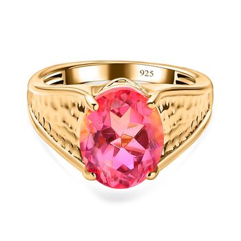 Sunset Triplett Quarz Ring- 3,82 ct.