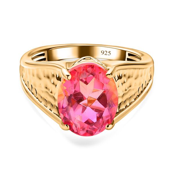 Sunset Triplett Quarz Ring- 3,82 ct.