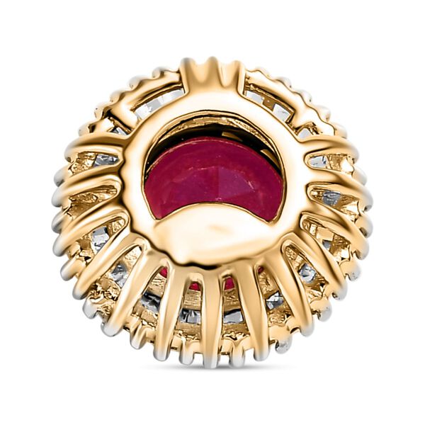 AAA afrikanischer Rubin und Diamant-Anh&auml;nger - 1,44 ct. image number 5