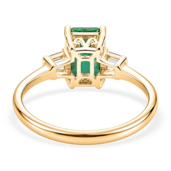 LUXORO AAA Kagem Sambischer Smaragd, Wei&szlig;er Diamant Ring 375 Gold (Gr&ouml;&szlig;e 20.00) (10-15 Werktage Lieferzeit) ca. 1.73 ct image number 4