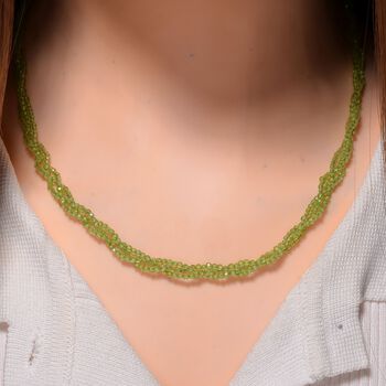 Peridot Halskette, 50 cm - 52,50 ct.