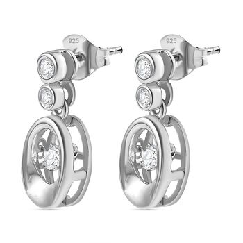 Moissanit Ohrringe - 0,38 ct.