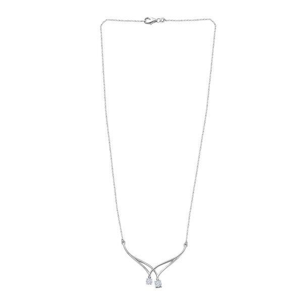 Moissanit Halskette - 0,55 ct. image number 5