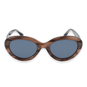 Sole und Luce - Swiss Eyewear - UV400 Ultra-Polarisierte Sonnenbrille, Milky Grau Schwarz Demi