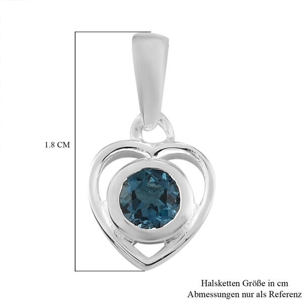London Blautopas-Anhänger - 0,42 ct. image number 6