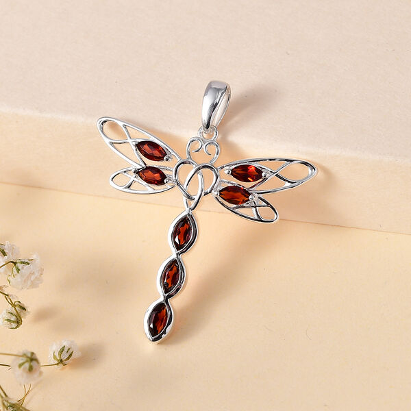 Mosambik Granat Anhänger - 1,26 ct. image number 2