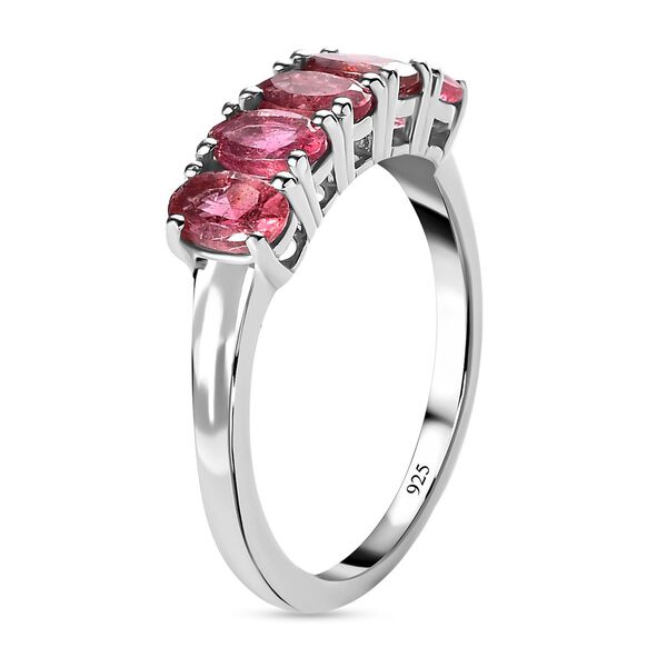 Rosa Turmalin-Ring, 1,08 ct. image number 5