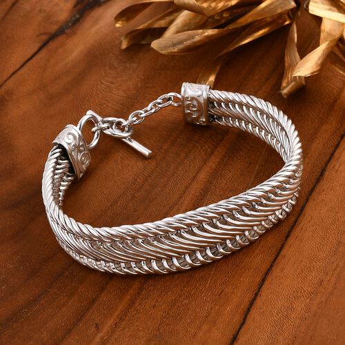 925 Silber Armband ca. 19 cm ca. 47,80g image number 1