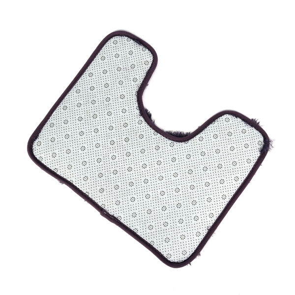 3er-Set Bad-Kollektion, extra weicher Duschvorleger 50x80 cm, WC-Vorleger 40x50 cm, WC-Deckel, dunkel Lila image number 5