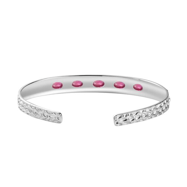 AA afrikanischer Rubin Mond und Stern-Armreif, 19 cm - 6 ct. image number 5