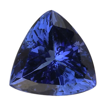 AAAA Tansanit Edelstein, Trillion, Facettierter Schliff, 8mm, ca. 1.98 ct
