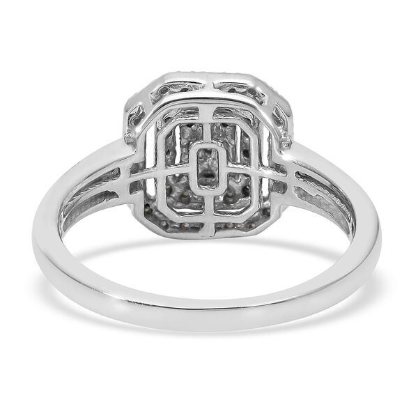 Diamant Ring 925 Silber platiniert  ca. 0,25 ct image number 6