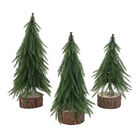 3er-Set Weihnachtsbaum, Größe 35x30x25 cm, Grün image number 1