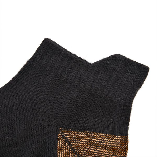 2er-Set Kupferfaser-Kompressions-Strumpfe, Antibakteriell und Anti-Geruch, L/XL (41-45), Schwarz und braun image number 10