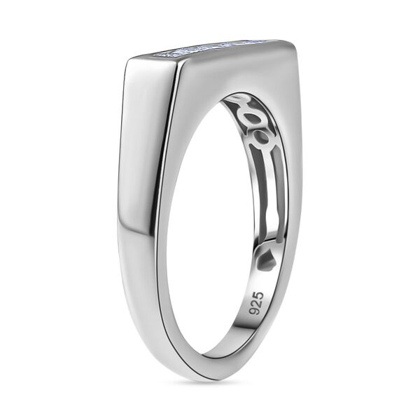 LUXURIANT SI-GH Labor Diamant Ring, 925 Silber rhodiniert - 0,50 ct. image number 5