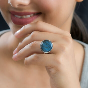 Labradorit Ring - 14,59 ct.