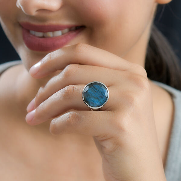 Labradorit Ring - 14,59 ct. image number 3