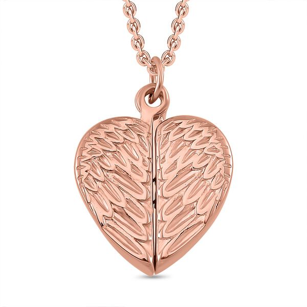 Reiner Edelstahl IP Rosa PlattierungHalskette ca. 60 cm ca. 10,00g