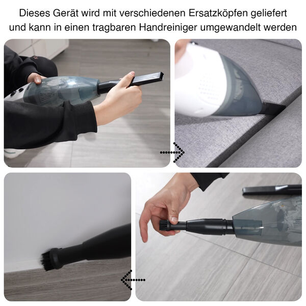 Homesmart 2-in-1 Stab- und Handstaubsauger image number 5