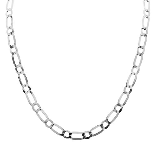 Figaro Kette, 50cm, 925 Silber image number 0