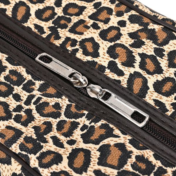 Reisetasche mit braunem Leopardenmuster image number 5