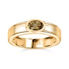 AA Natürlicher, goldener Tansanit Ring, ca. 0,44 ct. image number 3