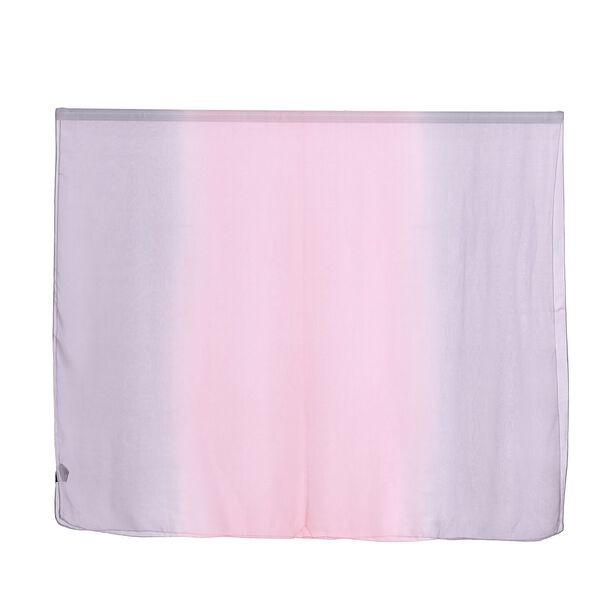 LA MAREY Signature Seidenschal aus 100% Maulbeerseide, 110 x 180 cm, Grau Pink image number 6