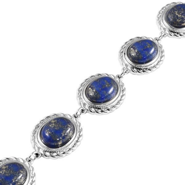 Lapislazuli-Armband, ca. 20 cm, ca. 19.00 ct image number 3