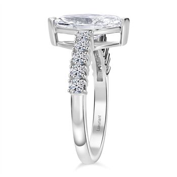 LUXURIANT DIAMOND - Lab Grown Diamant VS-EF SGL zertifiziert Ring 950 Platin (Gr&ouml;&szlig;e 20.00) ca. 2.50 ct