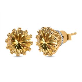 Citrin Ohrringe - 6,96 ct.