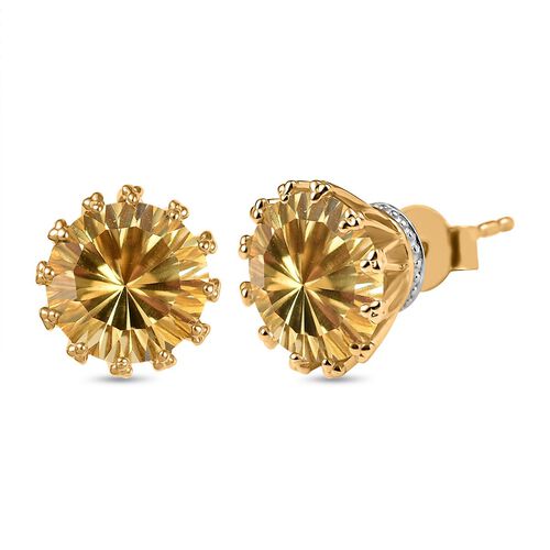Citrin Ohrringe - 6,96 ct. image number 0