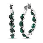 Malachit Ohrringe  ca. 14,13 ct