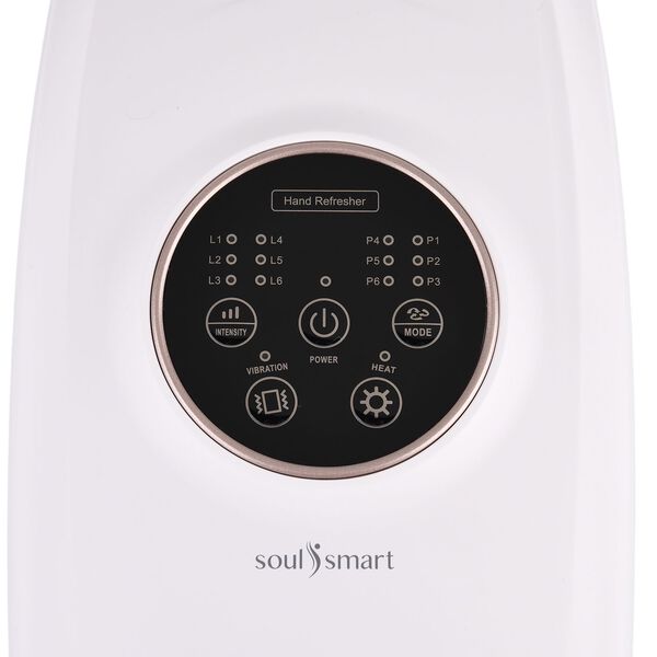 SOULSMART Handmassageger&auml;t mit W&auml;rme- und Luftdruckfunktion, 30,5&times;11,5&times;16cm, Wei&szlig; image number 5