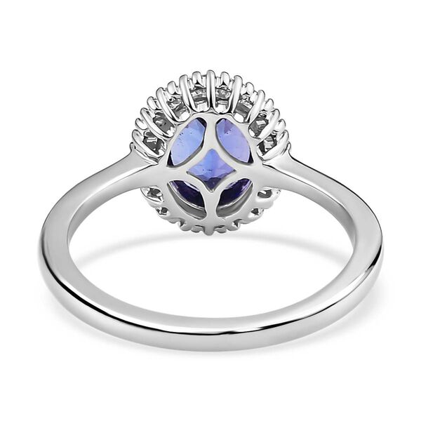 RHAPSODY AAAA Tansanit und VS EF Diamant Ring in 950 Platin - 1,81 ct. image number 6