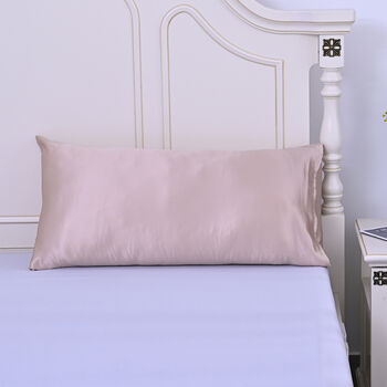 SERENITY NIGHT: Kissenbezug aus 100% Maulbeerseide, Ros&eacute;gold&nbsp;