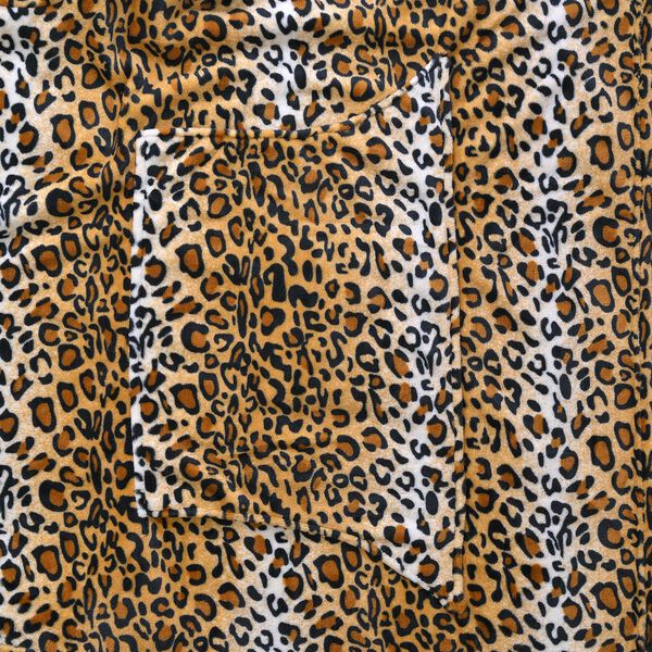 Flauschiger Flanell Hoodie mit großer Tasche image number 6