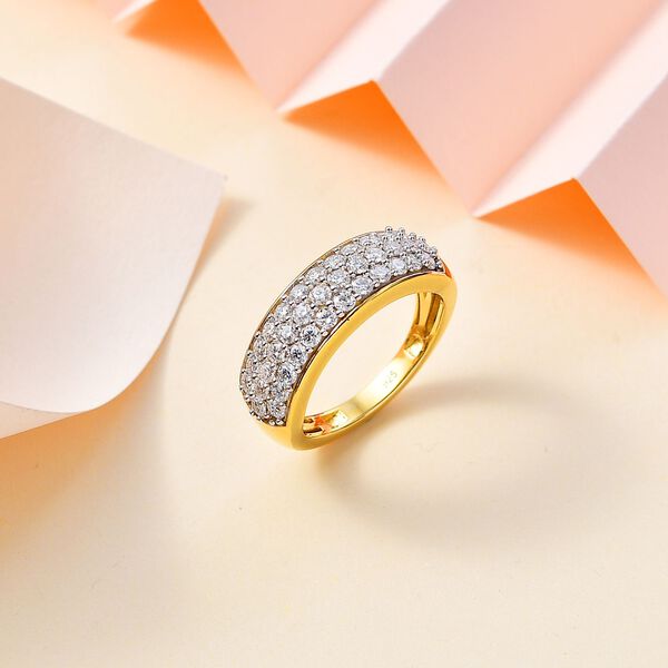 Moissanit Ring - 1,11 ct. image number 2