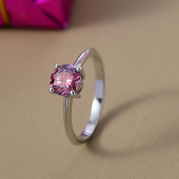 D'Joy roter Moissanit Ring - 0,94 ct. image number 2