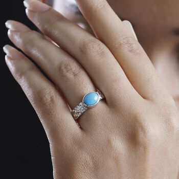 AA Sleeping Beauty T&uuml;rkis Ring - 1,02 ct.