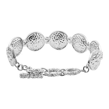 Royal Bali Kollektion- Gepr&auml;gtes M&uuml;nz-Armband